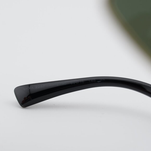 Versace VE2257 100230 Sunglasses Gold Rectangle Frame,Green Mirror Silver Lenses main image 9